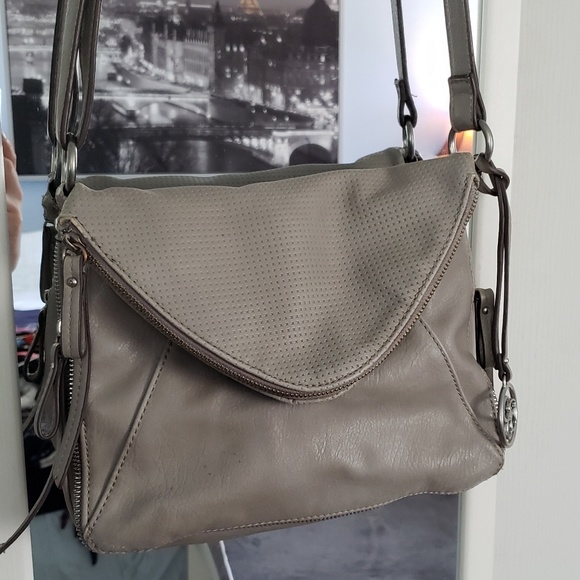 Jessica Simpson Handbags - JESSICA SIMPSON Gray Crossbody Bag